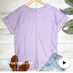 Lavender tee #52
